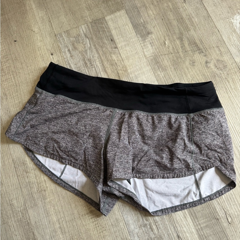 Gray Lululemon Athletic Shorts